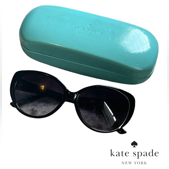 kate spade Accessories Kate Spade New York Adella Black White Polka